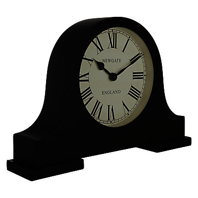 Newgate Mantel Clock, Black Newgate Mantel Clock, Black